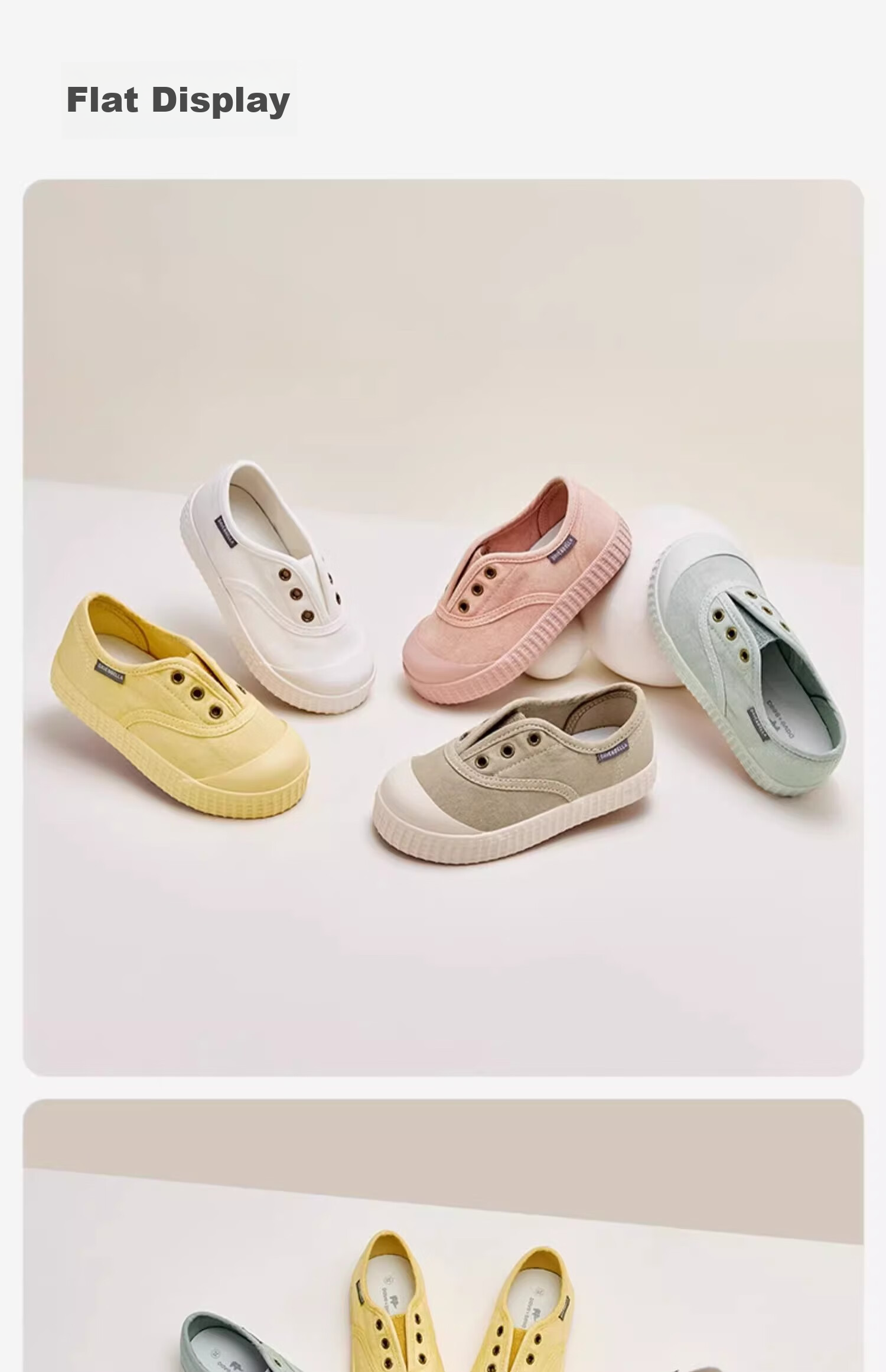 DAVE & BELLA Children's Canvas Shoes Spring 2024 Boys Casual Shoes Girls Trendy Sneakers Soft Soles 10