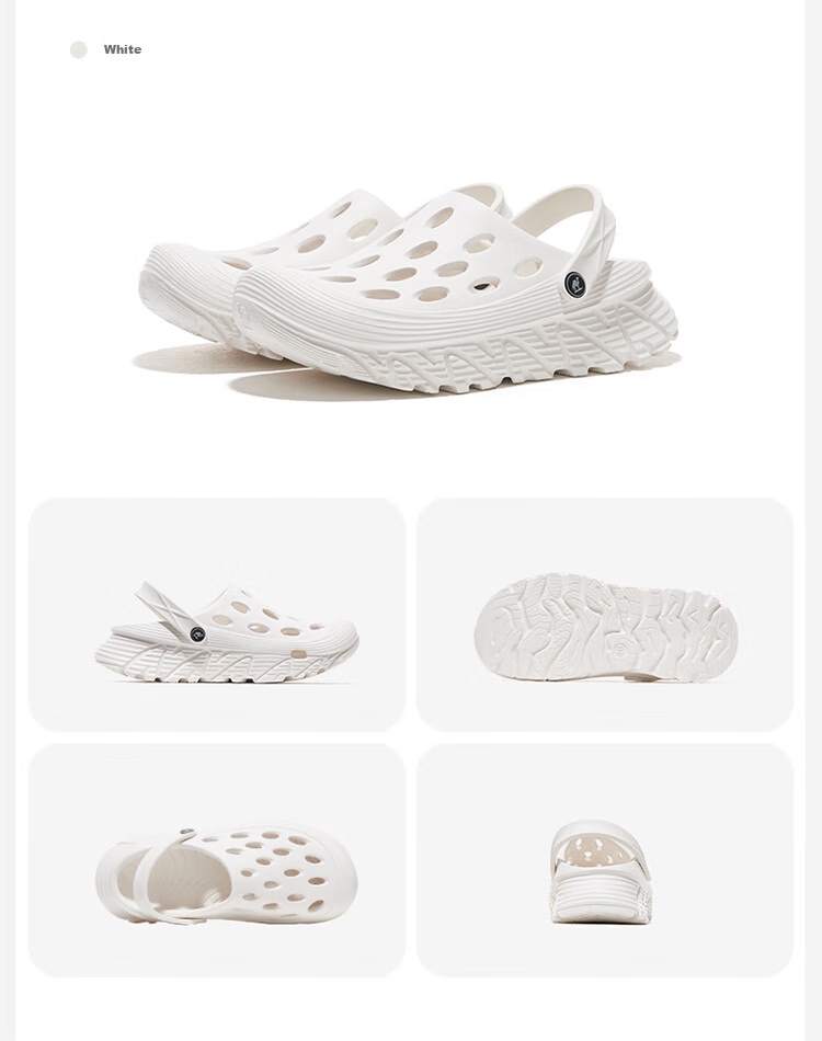 CAMEL Perforated Shoes, Summer Outdoor Slippers, Unisex Closed-Toe Beach Sandals, Driving Sandals F14B834610 12