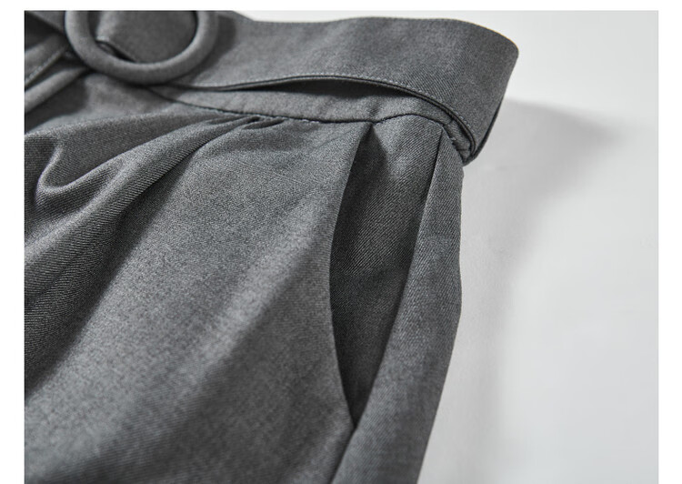 Dme [TR Commuter A-Style Midi Skirt], Spring And Autumn, Elastic Waistband, Mid-Length Skirt for Wome 14