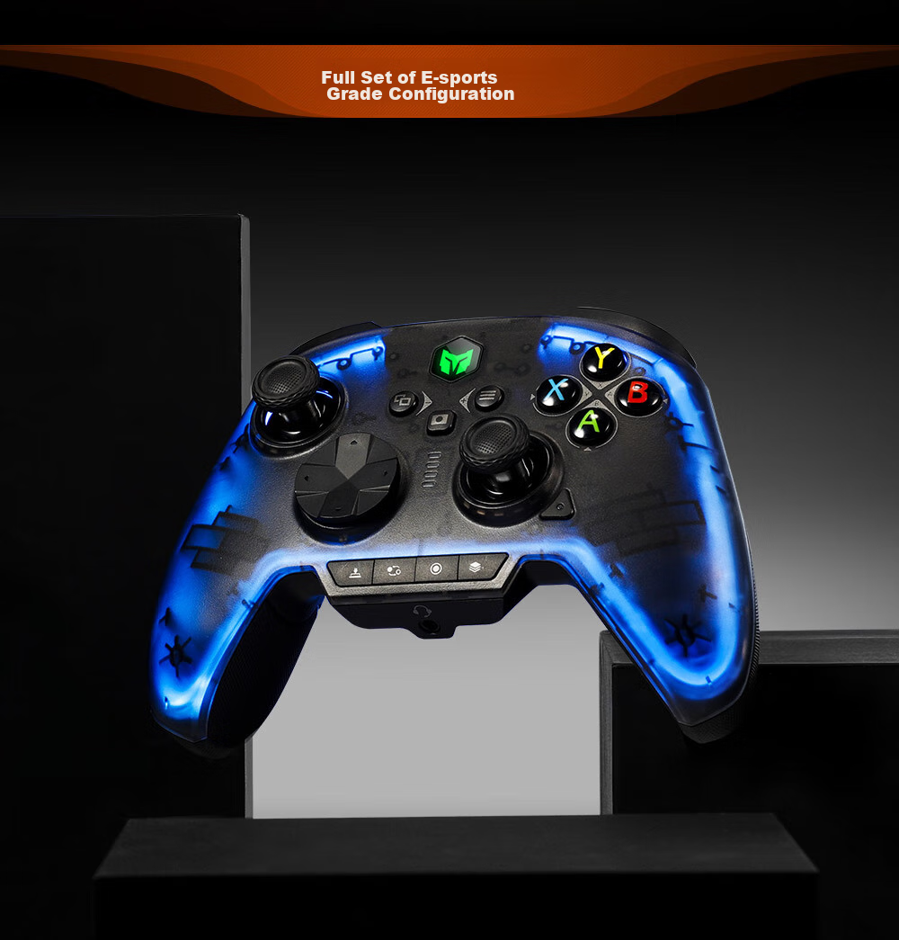Mojiang Rainbow 2 PRO Wireless Game Controller Switch/NS/PC Xbox Bluetooth Motion-Sensing Apex Black Myth: Wukong/Monster Hunter: Strides of Destiny Standard Editio 10