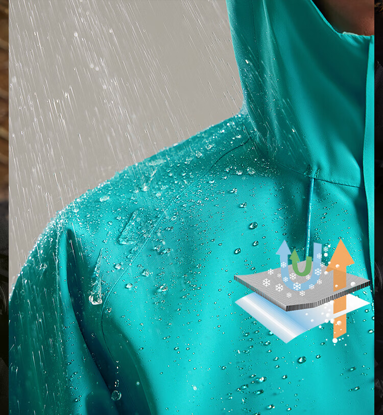 Toread Feitian 3-in-1 Women's Outdoor Windproof Rainproof Jacket Autumn Winter Hiking Climbing Coat 3
