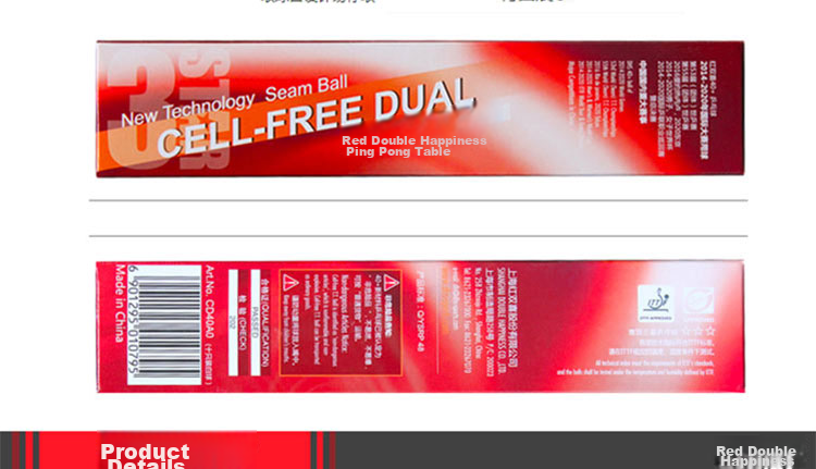 DHS Sai Di Bai Star Table Tennis Balls, Professional Competition Training Balls, Size 40+, Pack of 10 3