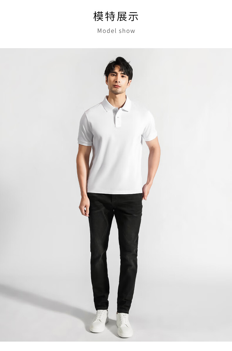 Wendao [Wendao Bright T] 100% Pure Cotton Large Pique 5A Antibacterial Champion POLO Shirt, Floral Gray, 4XL 12