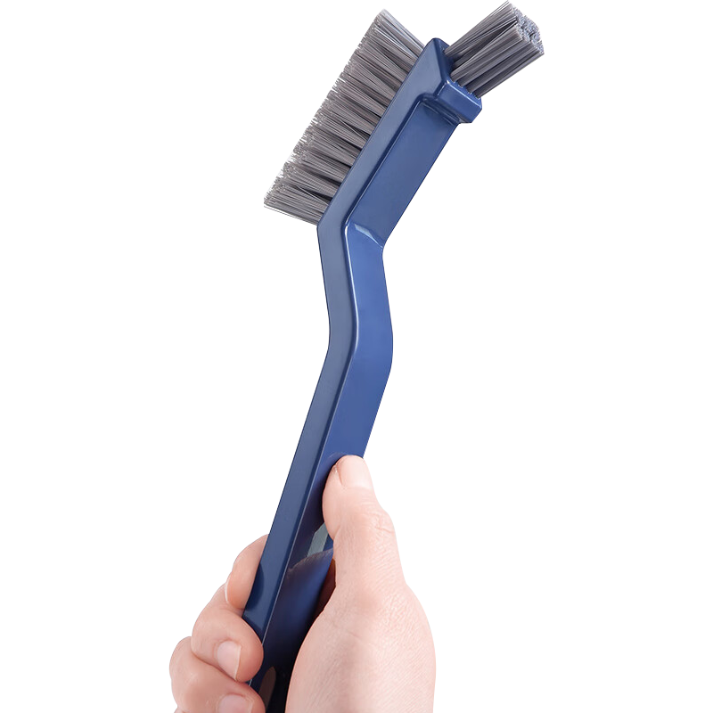 Jiebishi Multi-Functional Long Strip Bathroom Brush for Corners, Gaps, Countertops, Toilet Cleaning Tool