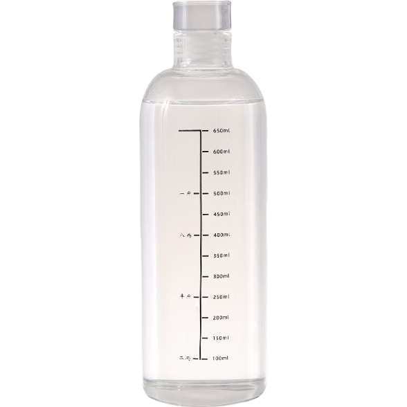 BJ Liquor Bottle, Empty Bottle, Glass Infusion Container, Special Bottle, Wine Storage Bottle, Sealed Wine Storage Flask, Wine Jar, 750ml