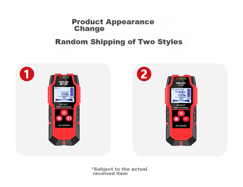 DELIXI ELECTRIC Multifunctional 4-in-1 Wall Detector Metal Circuit Wire Handheld Scanner Rebar Laser 1