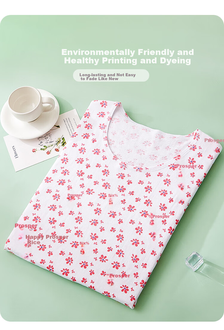 Hengyuanxiang [Pure Cotton] Middle-Aged And Elderly Women's Vest, Can Be Worn As Outerwear Or Undershirt, Loose Casual Vest for Seniors, Red Floral Patter 11