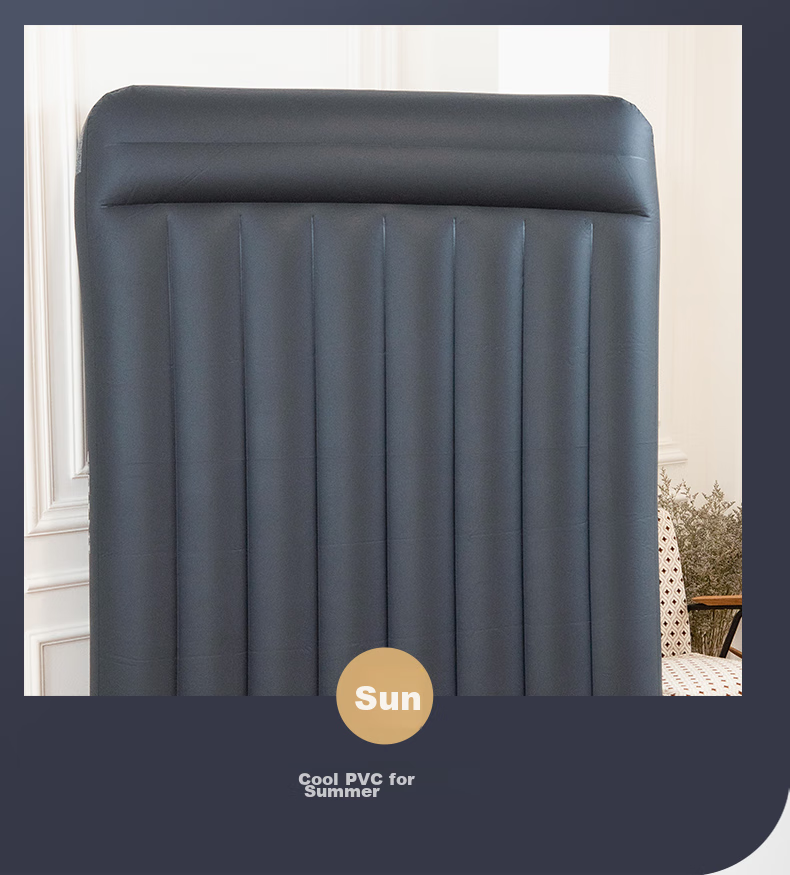 INTEX Single-Person Built-In Pillow Inflatable Mattress for Home Nap, Outdoor Tent Pad, Folding Bed with Electric Pump 64141N 7