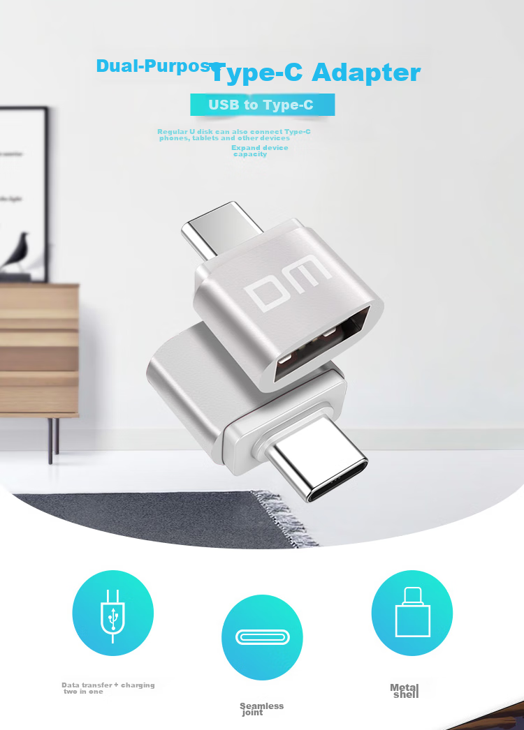 DM Damai 64GB Type-C USB 3.2 Dual Interface USB Flash Drive PD060 High-Speed Mini Car Office Mobile Phone Computer Dash Cam USB Drive 150MB/s Read Speed 1
