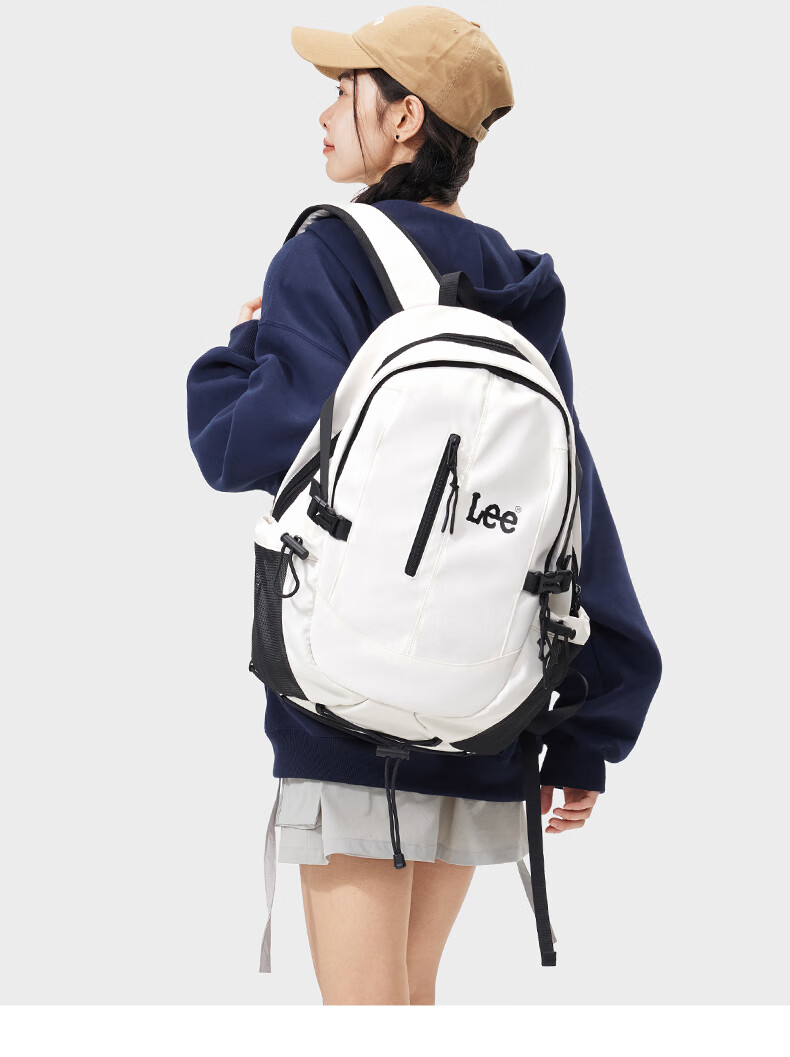 Lee Backpack, Large Capacity for Women, Short-Trip Travel Bag, Laptop Bag for College Students And High School Students, Black 2