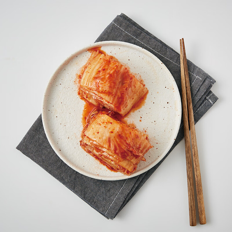 清净园宗家府 辣白菜三联包40g*3袋  韩式风味韩国泡菜即食下饭菜咸菜