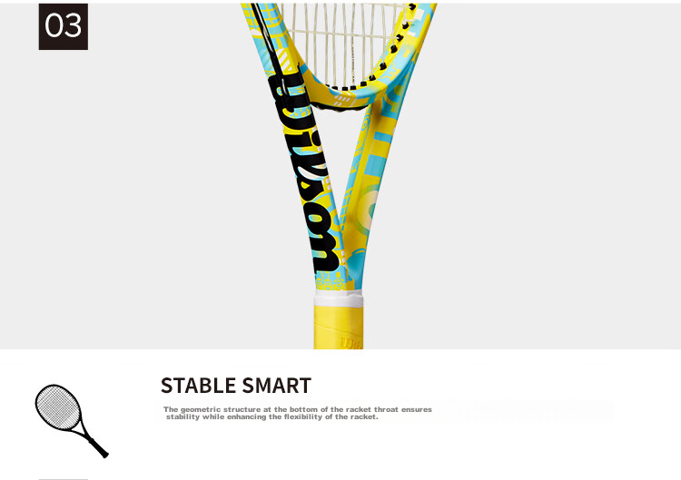 Wilson 2025 Children's Tennis Racket, Youth Full Carbon Professional Racket ULTRA 26 V5 7