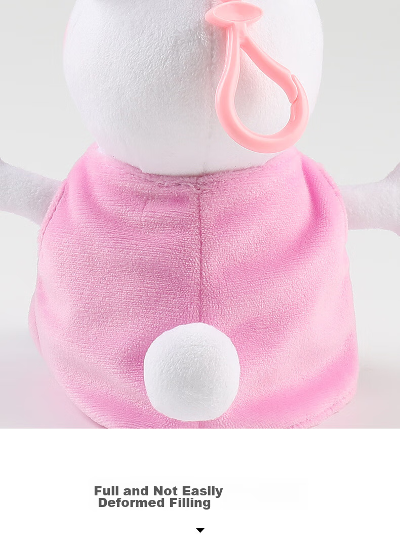 Xiaozhupeiqi Toy Plush Doll, Little Lamb Suzi Stuffed Animal, Children's Backpack Pendant, Birthday Gift for Kids over Three Years Old 10