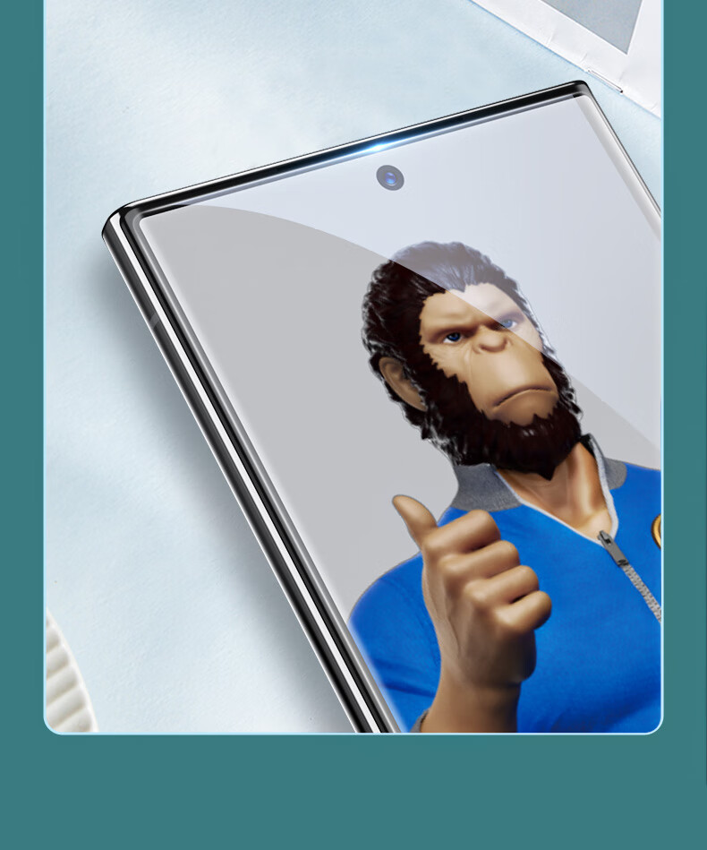 BLUEO Tempered Glass Screen Protector for Samsung S25+/S24+, High Definition Clear Anti-Drop Wear-Resistant Phone Protective Film 11