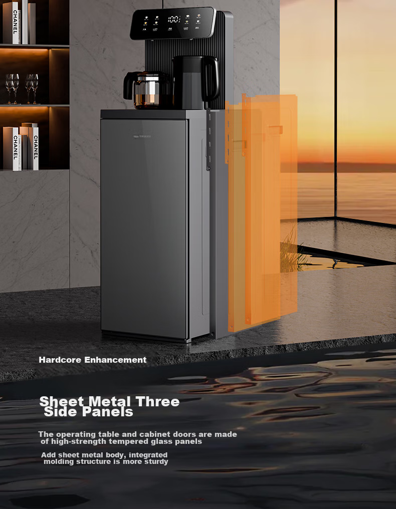 TRULIVA Tea Bar Machine, Home Water Dispenser, Multifunctional Office Standing Bottom-Loading Water Bottle, Fully Automatic Tea Bar Cabinet Integrated High-End Living Room Cooling And Heating Dual-Purpose 2026 New Model 11