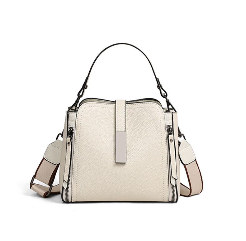 C.BANNER Top-Grain Leather Handbag, Bucket Bag for Women, Mom Bag, Crossbody Shoulder Bag, Brand Birthday Gift for Girlfriend on May 20 12