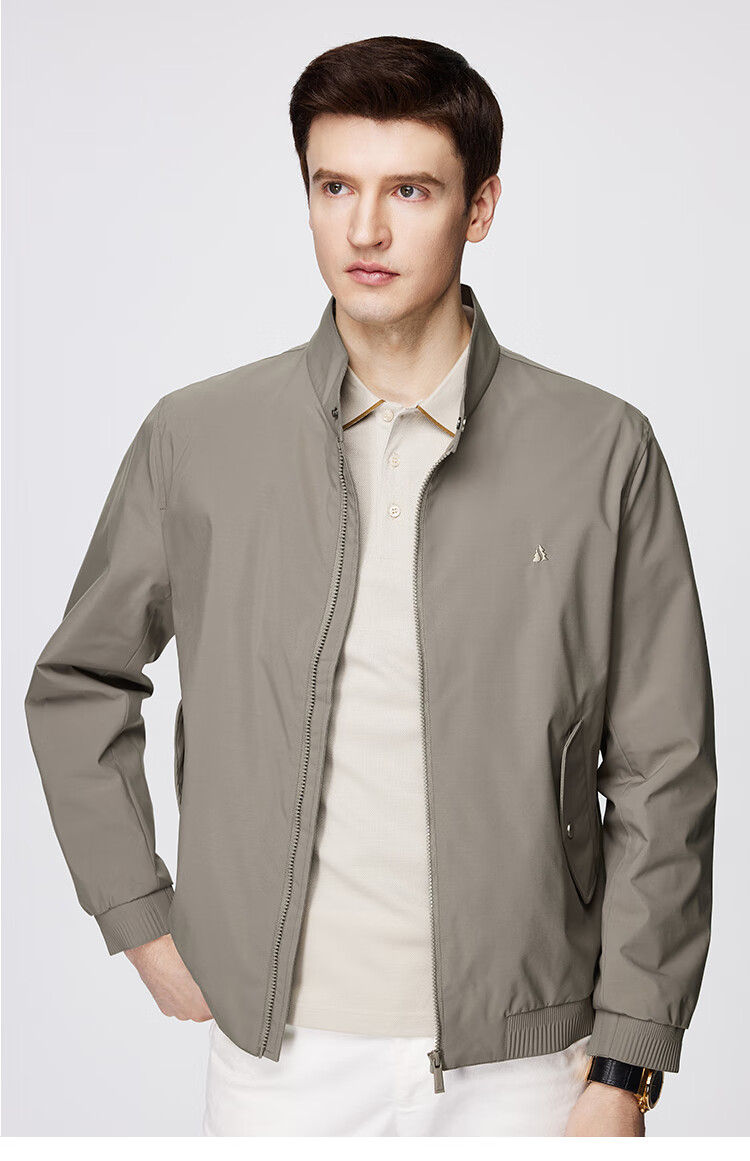 FIRS [Harington Stand-Up Collar] Jacket Men's Coat Business Casual Commute Triple-Protection Tech Menswear Outerwear 10