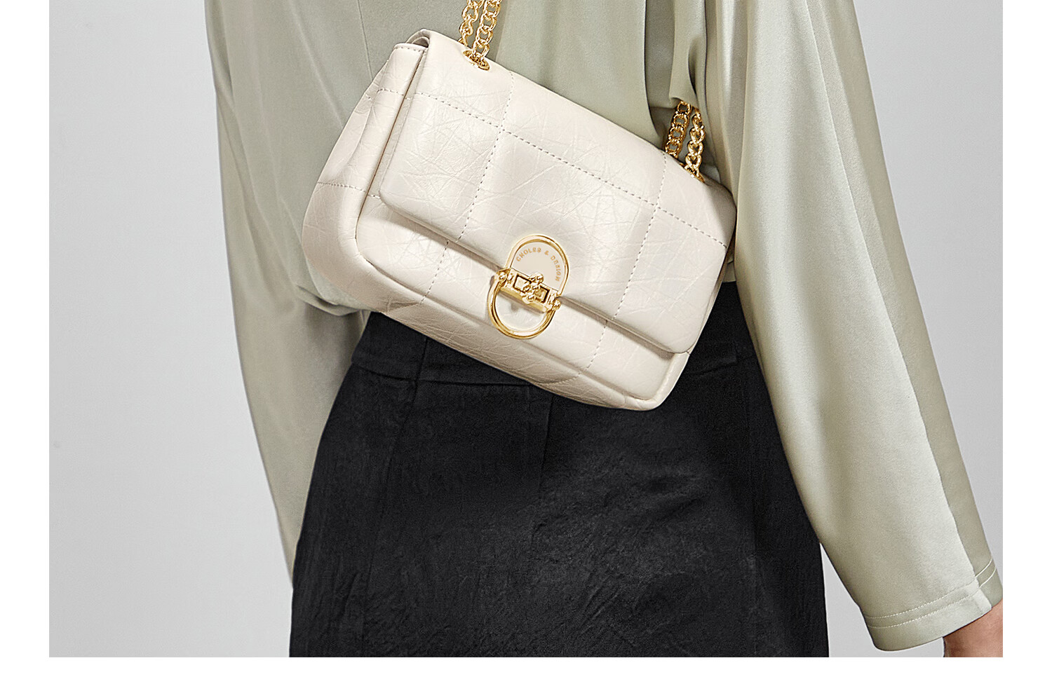 Cnoles Chain Bag for Women, Diamond Pattern Shoulder Crossbody Bag, High-End Underarm Bag, Birthday And 520 Gift for Girlfriend Or Wife 26