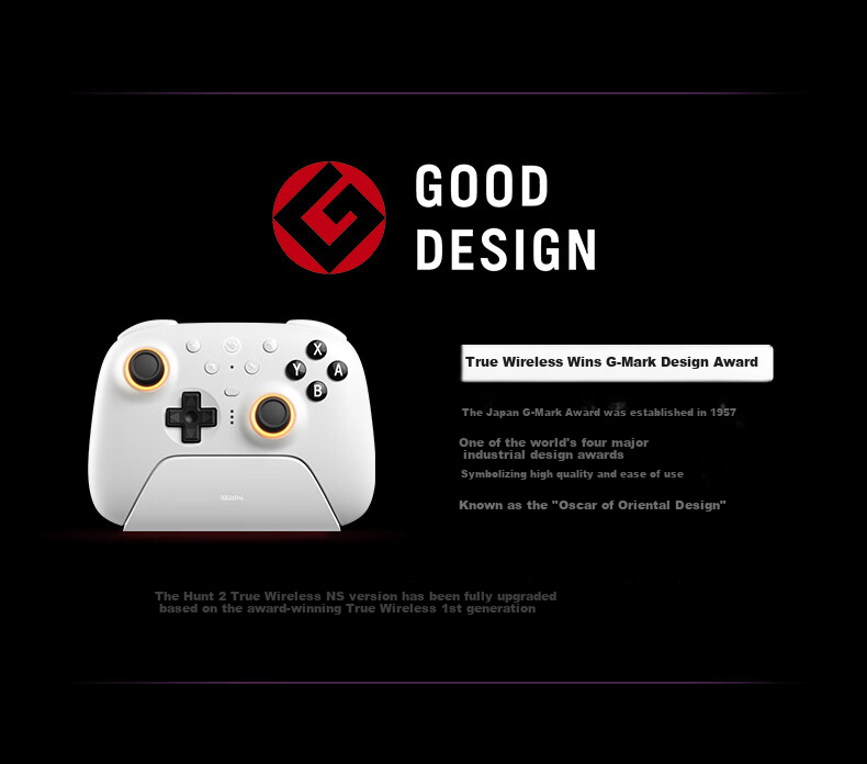 8BitDo Lie 2 True Wireless NS Version Game Controller Switch2 Dual Triggers Ns2 TMR Joystick Three-Mode PC Computer Steam The Legend of Zelda: Breath of the Wild Pokemon Legends: Arceus 4