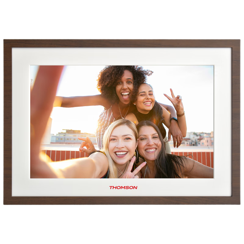 THOMSON 10.1-inch Digital Photo Frame 32GB Touchscreen Smart Digital Frame Photo Display Custom Logo Corporate Gift Parents Present 1002p