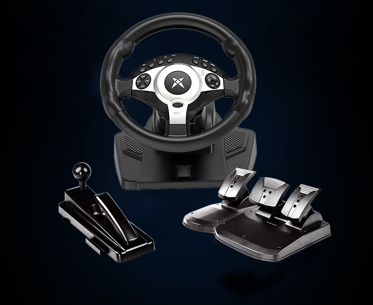 Keten D1 1080° Racing Wheel Game Steering Wheel Simulator Force Feedback Compatible with PC, Console, Euro Truck Simulator 2, and Chinese Touring 30