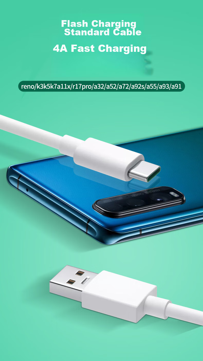 Chaofan Compatible with OPPO Data Cable, Type-C Fast Charging 65W Charging Cable, Flash Charging for R17/Reno 2/2z/3pro/A56/A32/A72/A11/K7/K9X/A36/A97/A96 1