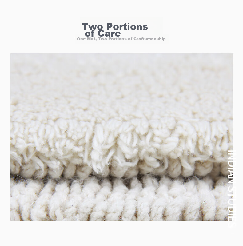 Amarelle Yijing Tiancheng Non-Slip Absorbent Floor Mat, Dust-Proof Bathroom Toilet Mat, Mat05 Off-White (50*80cm) 6