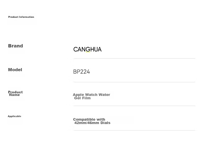 CangHua Compatible with Apple Watch S11 Protective Film, Apple IWatch S11/S10 Watch Screen Protector, Self-Positioning Full Coverage Hydrogel Film for Apple Watch, 42mm 13