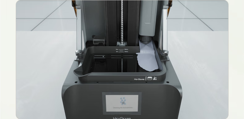 HEYGEARS Blackge Reflex RS Light Curing 3D Printer, Large Build Surface, Desktop Home Use, High Precision Fast 3D Printing, Consumer-Grade, for Figurines And Models 34