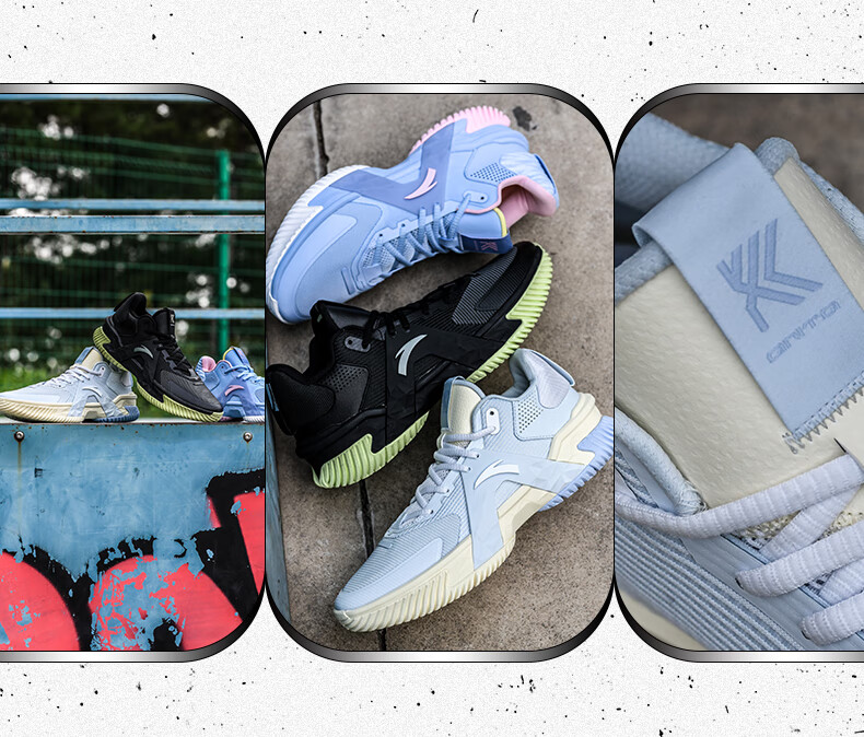 Anta Airspace 5 Cement Outdoor Basketball Shoes Men Shock Absorption Anti-Slip Anti-Rollover Professional Game Sports Shoes 6