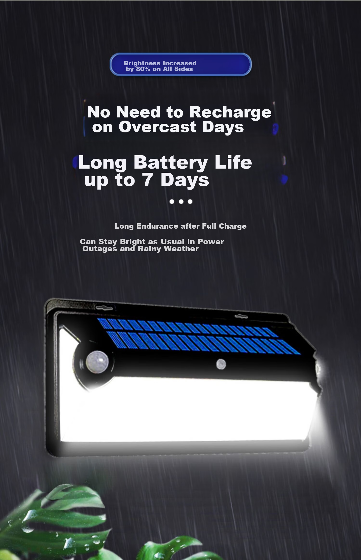 Heart Lock Solar Garden Light, Outdoor Ultra-Bright Motion Sensor Light, Waterproof Floodlight Wall Lamp for Home And Outdoor Use 12