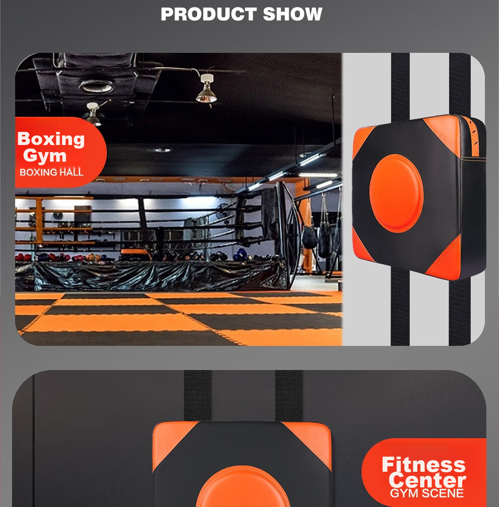 Jingpai Wall Target, Home Fitness Square Target, Kickboxing Foot Target, Boxing Sandbag Leg Target, Wall-Pasted Punching Target, Hand Target, Taekwondo Target 19