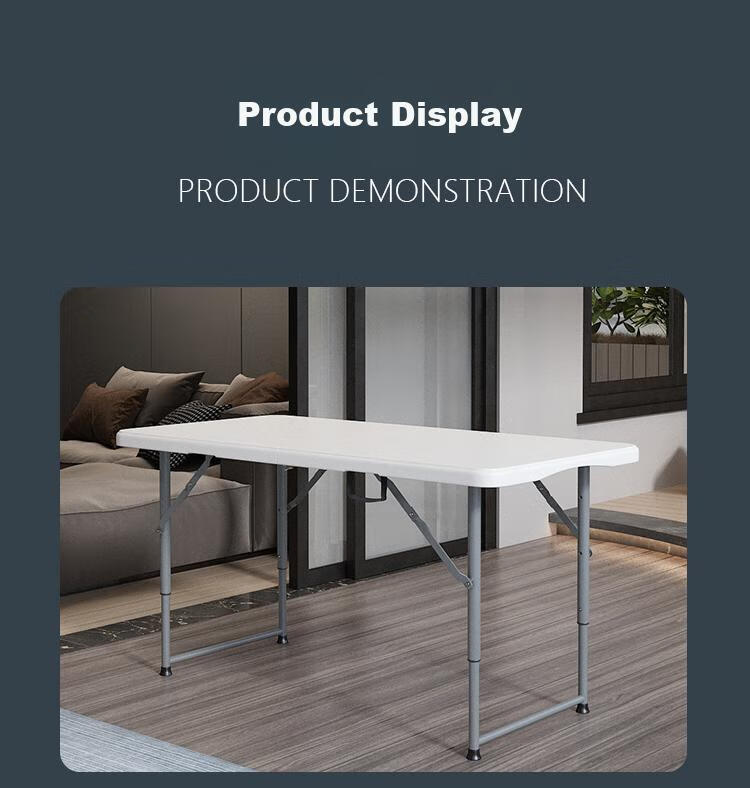 Shunyou Folding Table Outdoor Stool Promotion Table Barbecue Table Desk Computer Table Dining Table Folding Dining Table SY-020 11