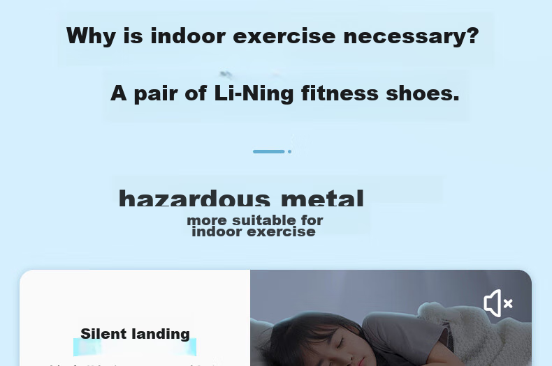 Li-Ning Unisex Shoes And Socks, Non-Slip, Wear-Resistant, High-Elasticity, Comfortable Fit, Quick-Drying, Breathable, Lightweight, Soft-Soled Shoes 4