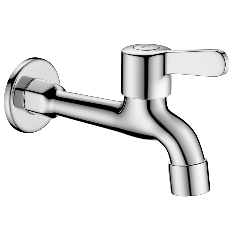 KEGOO Extended Mop Sink Faucet, 1/2 Inch, Bathroom Balcony Single Cold Quick-Open Spout Mop Sink Faucet K220706