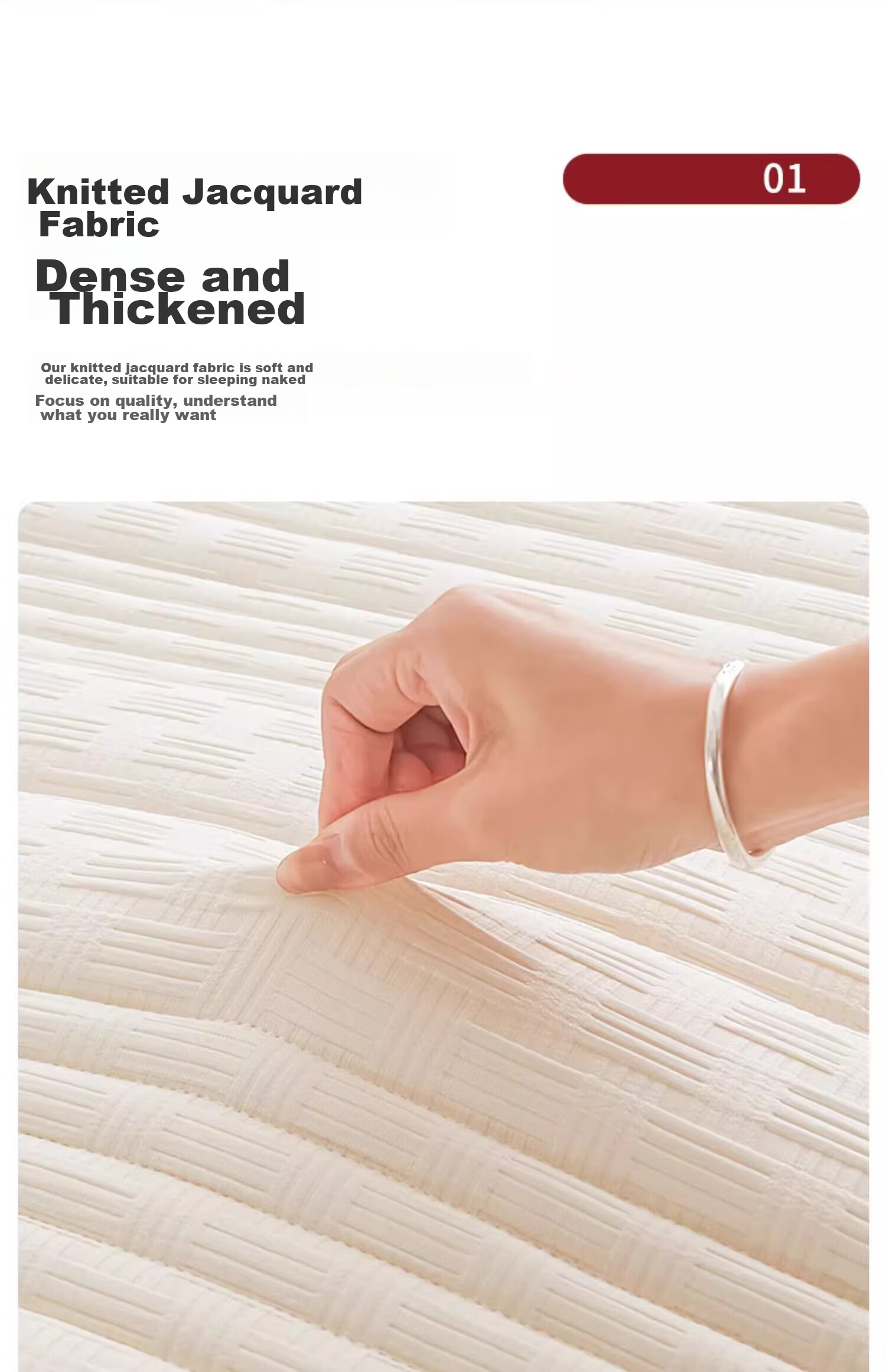 Wuyinliangpin Bed Mattress Cover, 150*200cm Foldable Mattress Pad for Home Use 5