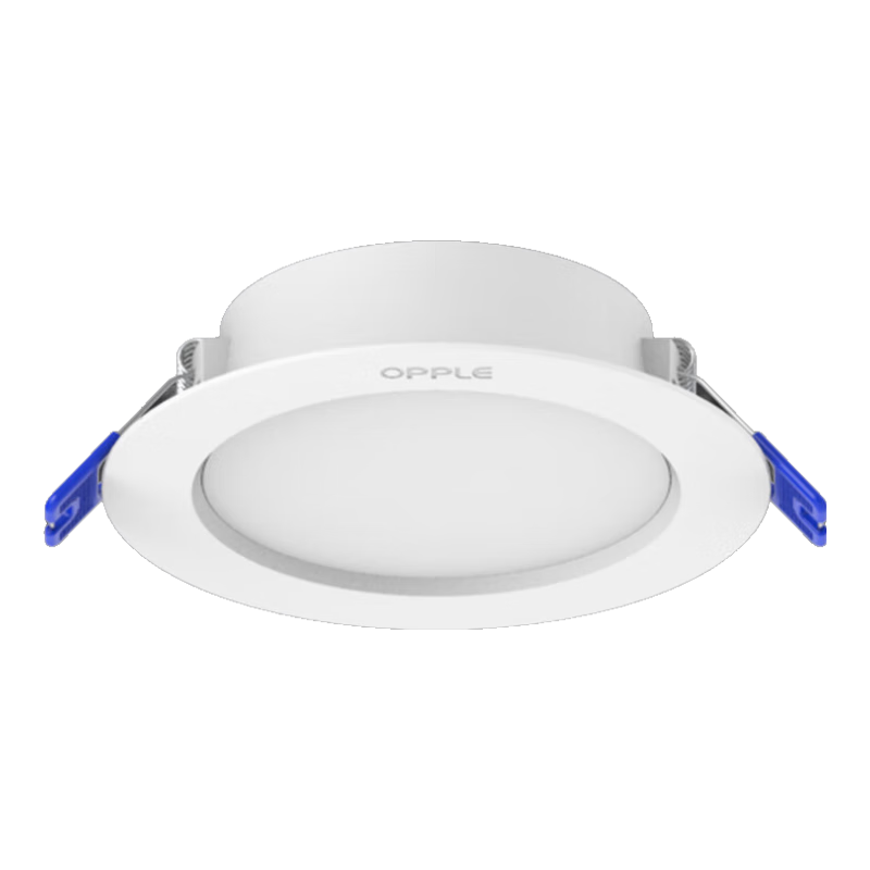 OPPLE LED Downlight 18W Ultra-thin Recessed Ceiling Light Corridor Office Ceiling Lamp Opening 170-175mm Bright White Light