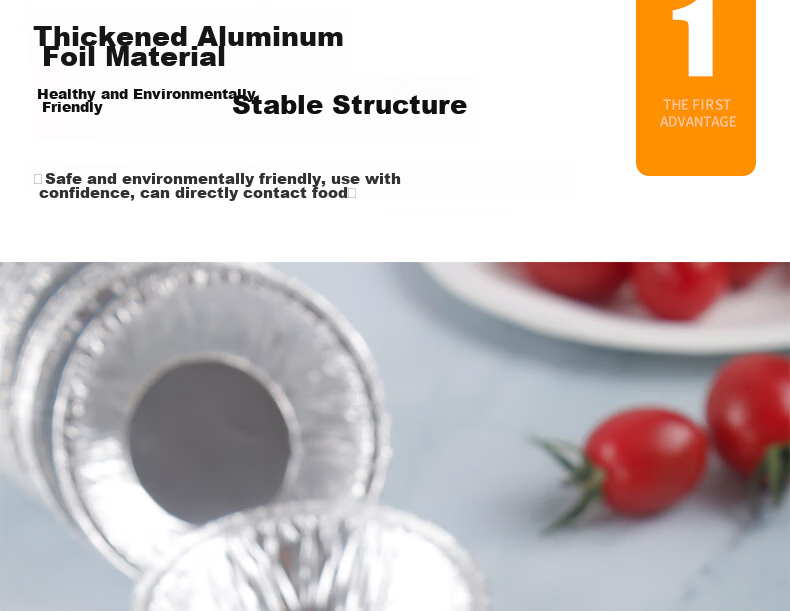 YOUAO Egg Tart Liners, Aluminum Foil [200 Pieces], Egg Tart Shells, Cake Cups, Air Fryer-Specific Foil Bowls, Egg Tart Molds 5