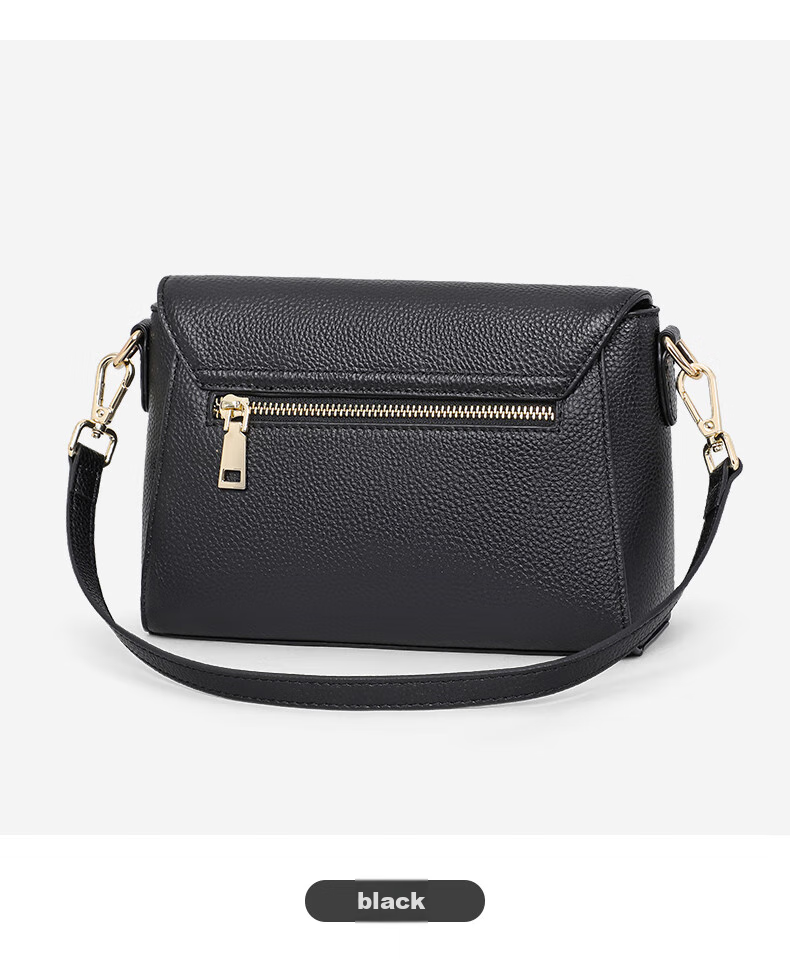 Viney Women's Handbag, Cowhide Crossbody Bag, Shoulder Bag for Middle-Aged And Young Fashionistas, Practical Birthday And Mother's Day Gift for Mom 14