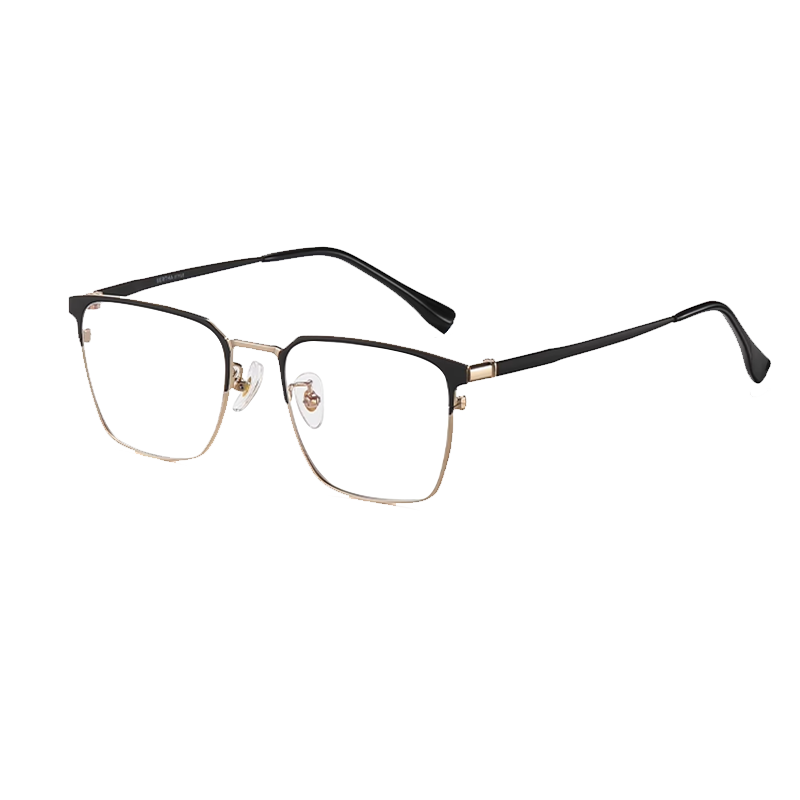 Molake German Imported Natural Crystal Reading Glasses for Men, High-Definition Presbyopic Glasses for Elderly, Premium One-Line Brand