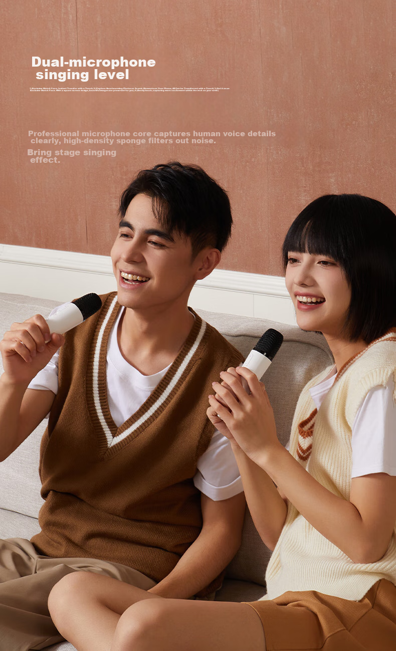 Chunmai Supports HarmonyOS Smart Home KTV TV Karaoke Wireless Microphone Speaker Singing Equipment X2 12