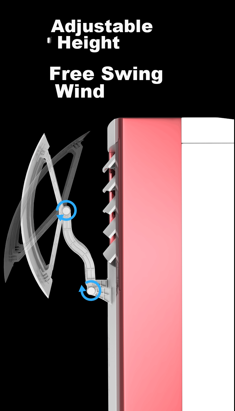 XIAOHUANGHOU Vertical Cabinet Air Conditioner Wind Deflector, Anti-Direct Blowing, Living Room Cabinet Machine Air Outlet Baffle, Wind Shield Cover, Air Guide Plate 8
