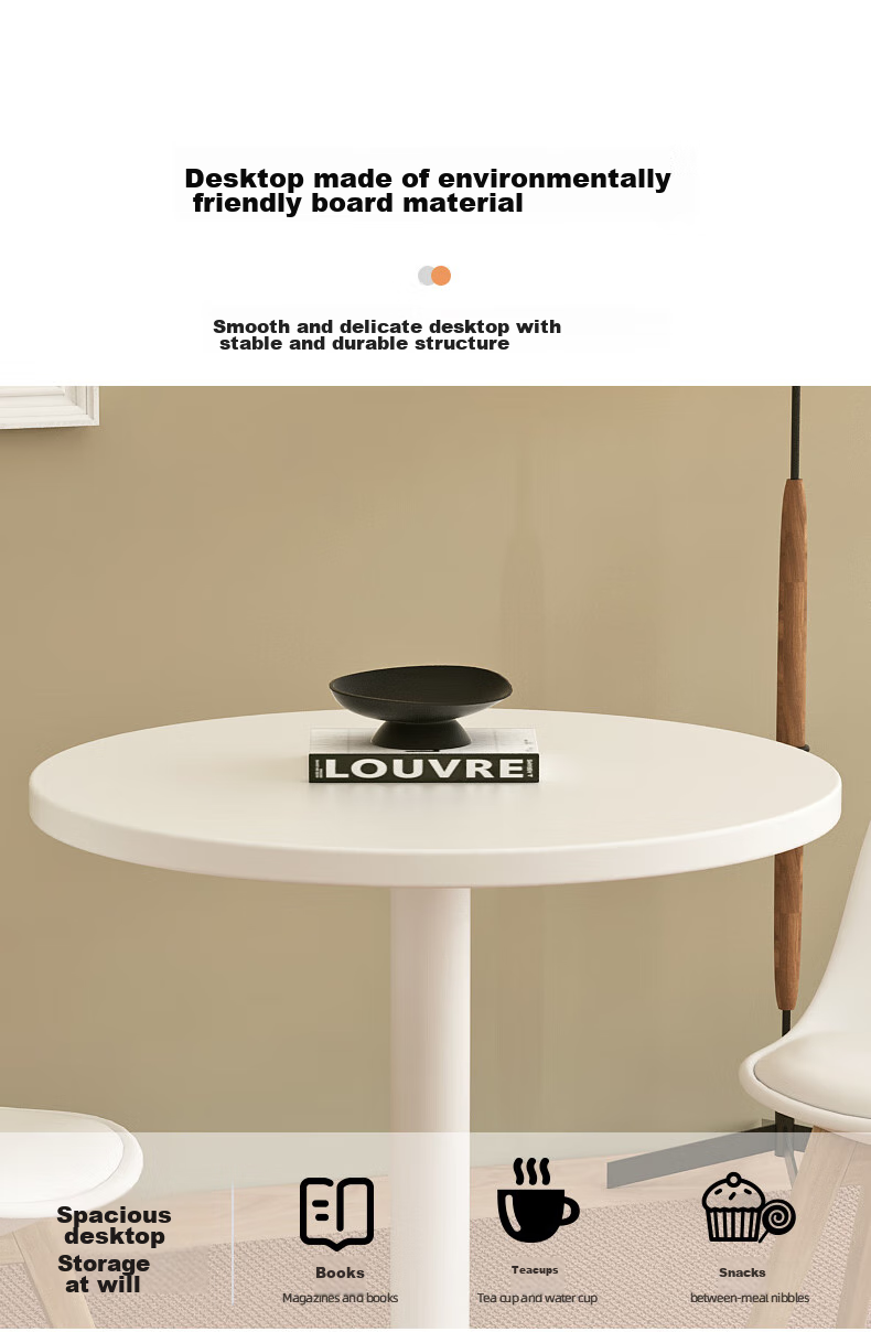 Fanshe Dining Table Small Round Table Small Square Table Negotiation Table Balcony Bar Counter Milk Tea Coffee Business Hall Apartment Leisure Table And Chairs 5