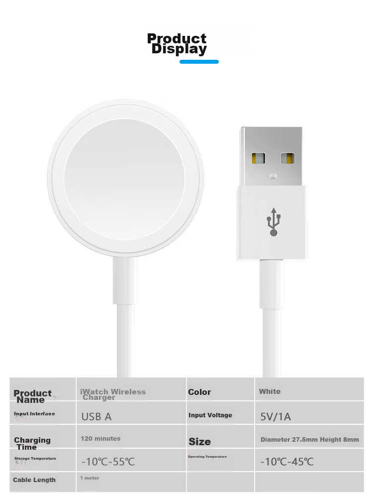 KOVOL Apple Watch Charger Magnetic Stand Compatible with Apple Watch 10/9/8/7/6/5/4/3/2/SE/Ultra 10