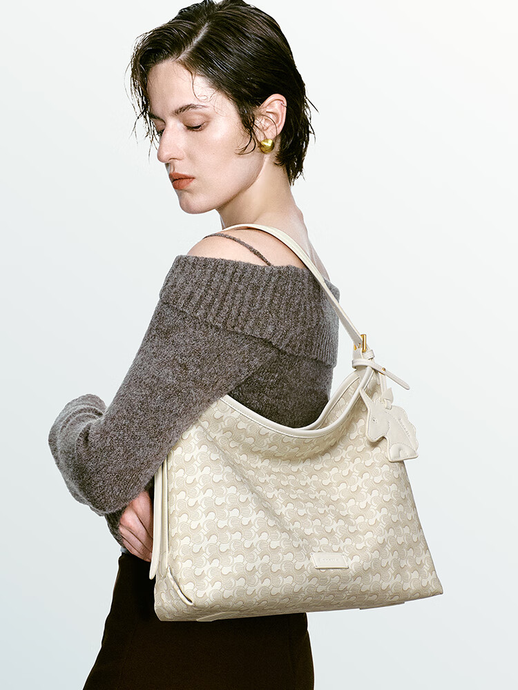 NUCELLE Wave HOBO Handbag for Women, Light Luxury Large Capacity Bucket Bag, Shoulder Crossbody Underarm Commuter Ladies Bag, Birthday Gift 2