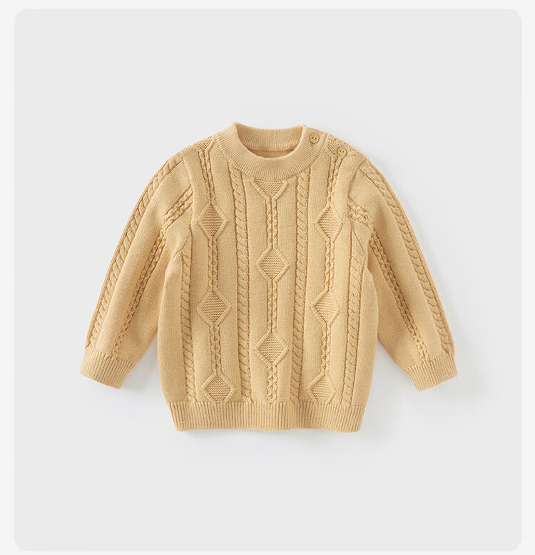 DAVE & BELLA Kids Half Turtleneck Pullover Sweater Autumn Boys Girls Red Top 2