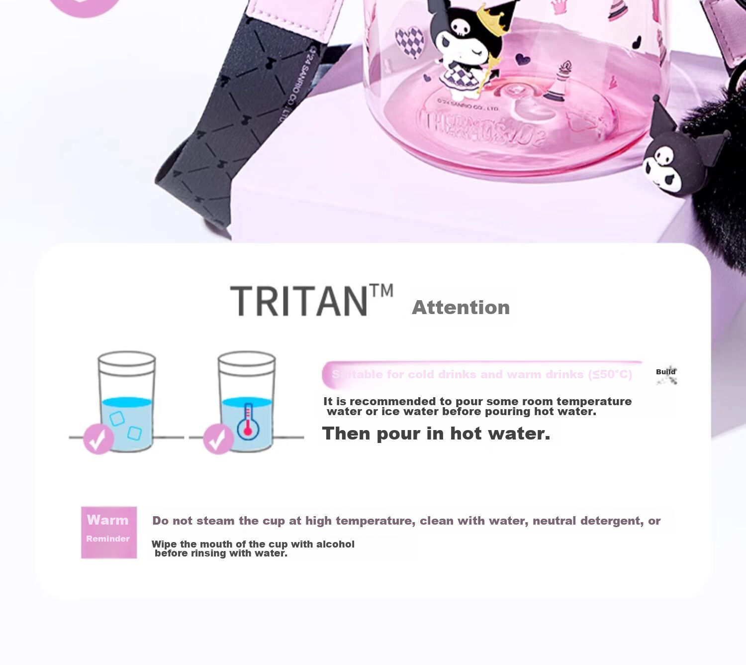THERMOS Plastic Bottle 770ml Large Capacity Unisex Children's Tritan Sports Water Bottle TESC-700-GN 3