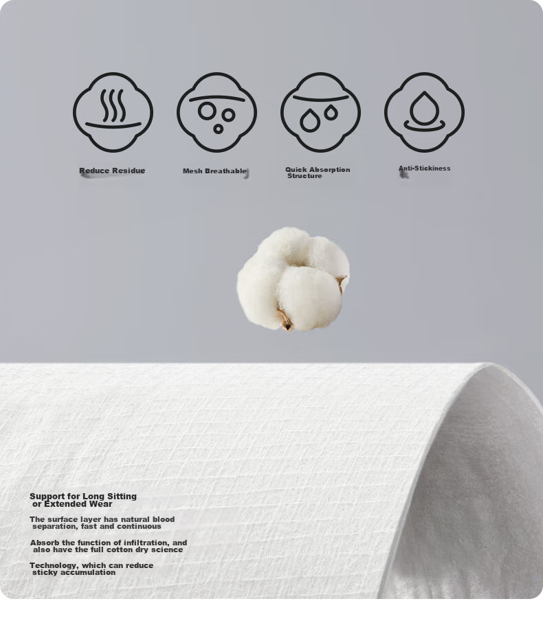 PurCotton [Recommended by Lu Yuxiao], Princess Nai's Comfort Pants, Cotton Padded Sanitary Napkins, Sleep Pants, ML Size, 3 Pieces 4