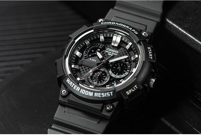 Casio Watch for Men, Black Knight Black Gold Sports Youth Student Waterproof Digital Watch for Men And Women, MCW-200H 31