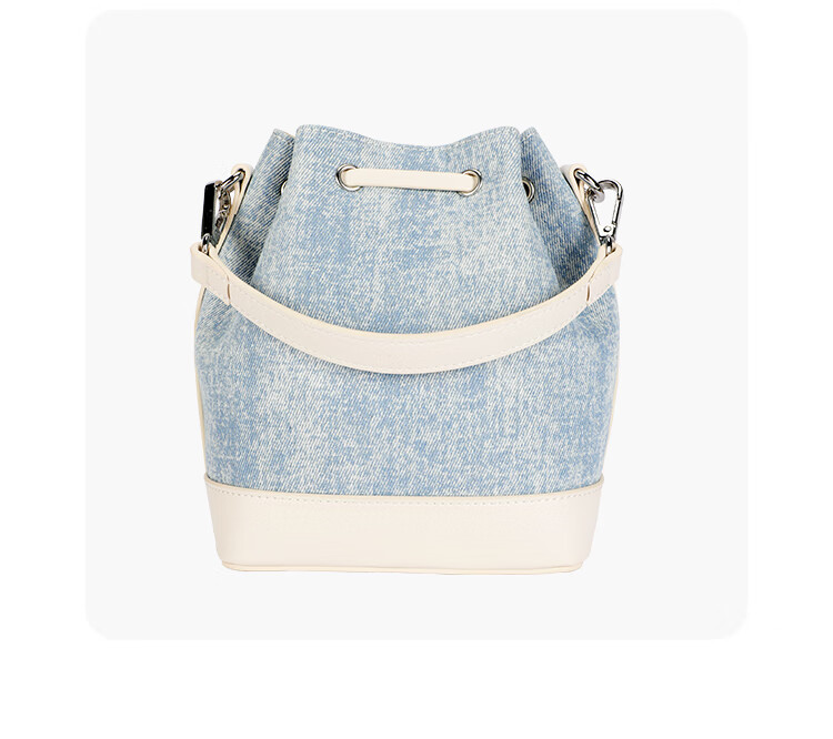 Disney Classic Mickey Women's Shoulder Crossbody Denim Bag Gift Box Dark Denim Mickey Flap Bag 17